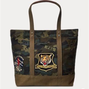 Polo Ralph Lauren Canvas Camo Tote